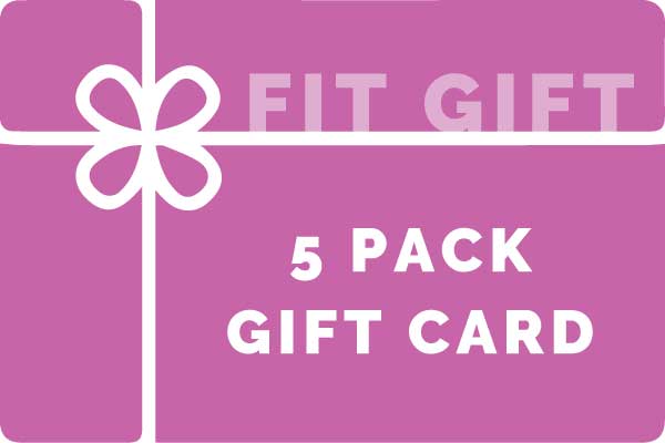 Gift Card 5 Pack